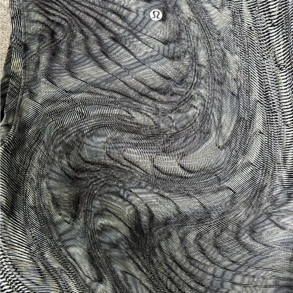 Lululemon High Neck Split Hem Run Tank Women’s Size 8 Blue - Picture 4 of 8